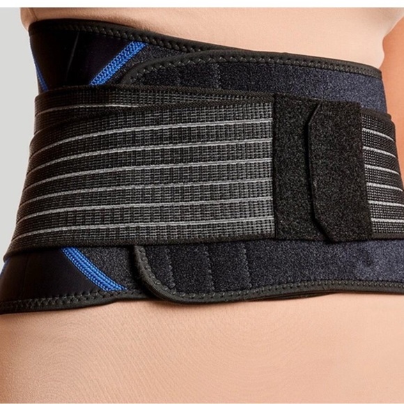 Tommie Copper Black Adjustable Back Brace Unisex Sm/M NWT - Picture 1 of 8